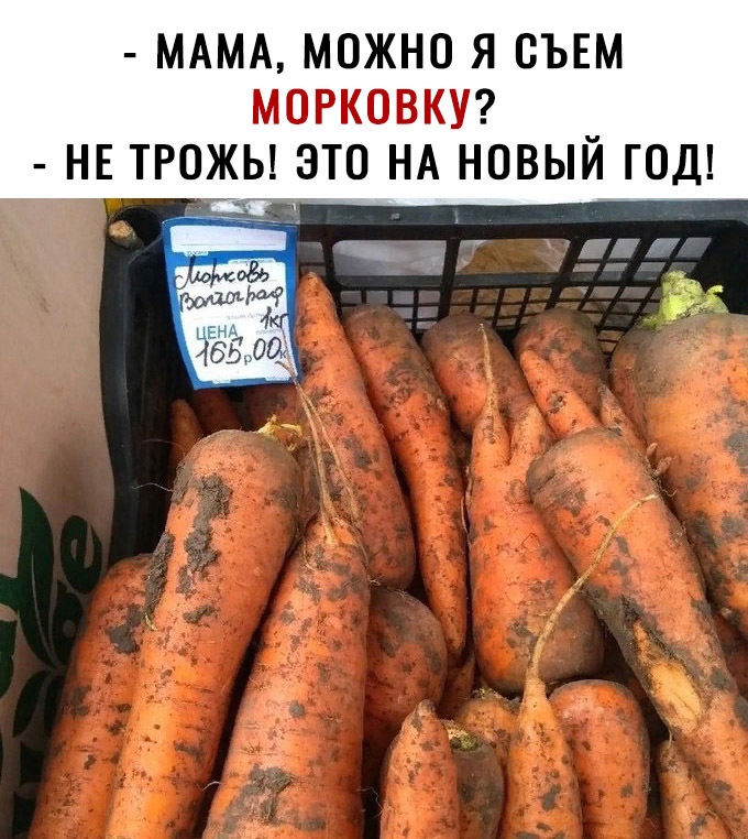 МАМА можно я съвм МОРКОВКУ _ НЕ тгожы это НА новыи год