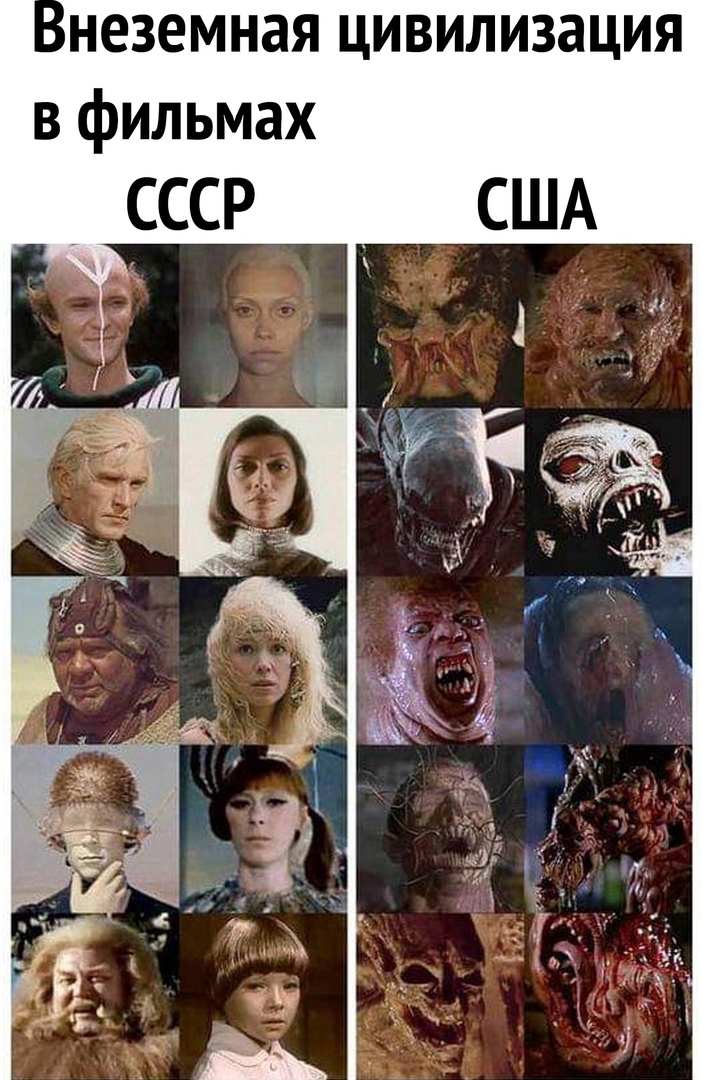 неземная цивилизация в фильмах СССР