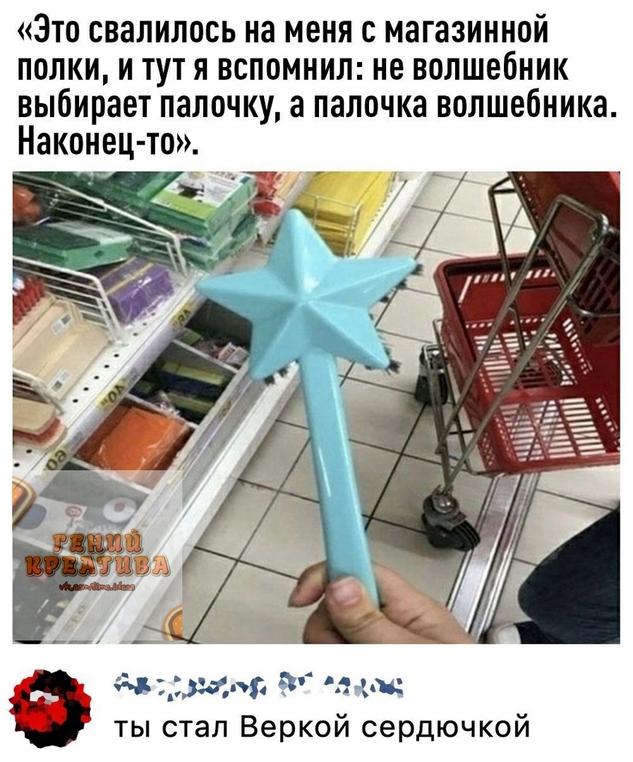 ЭТО СВЭЛИЛОСЬ на МЕНЯ С МЭГЗЗИННОЙ ПОЛКИ И ТУТ Я ВСПОМНИЛ не ВОЛШВбНИК выбирает палочку а палочка волшебника Наконец то идиш не из ты стал Веркой сердючкой