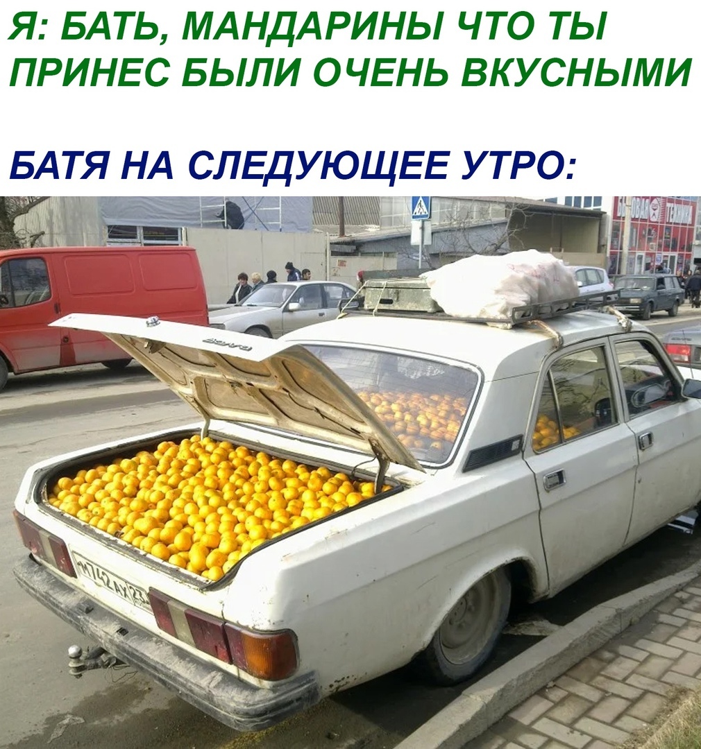 Полный багажник картошки