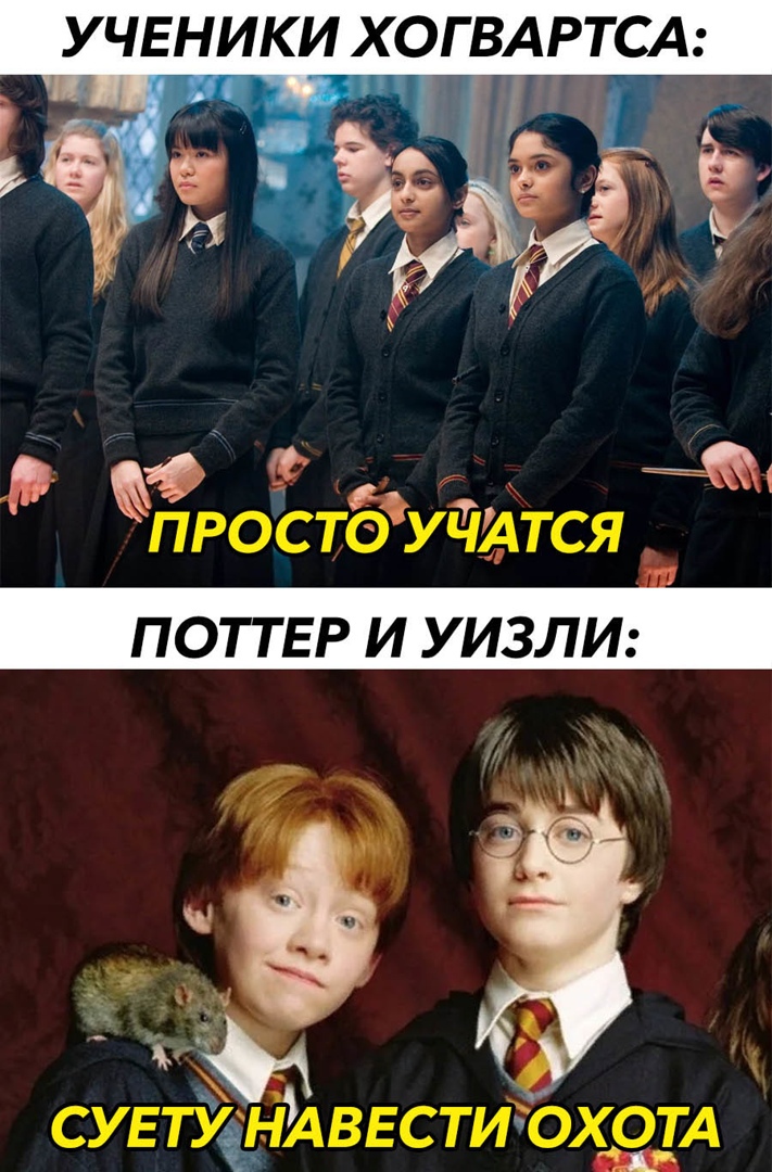 У ЧЕНИКИ ХОГВАРТСА