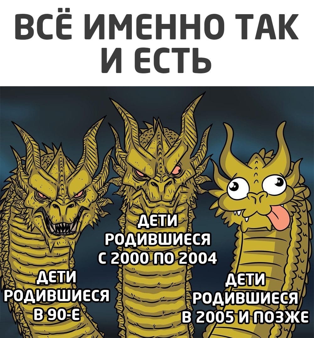 всё именно ТАК И ЕСТЬ чіііж ДЕТИ РОДИВШИЕСЯ С 2000 ПО 2004 дети дети РОДИВШИЕСЯ РОДИВШИЕСЯ В 90 Е В 2005 И ПОЗЖЕ