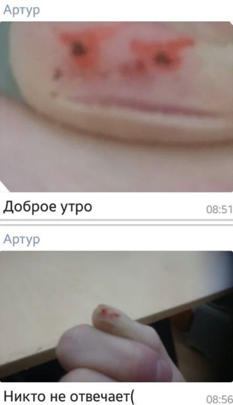 доброе утро Артур Никто не отвечает