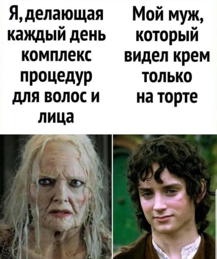 Яделающая Мой муж каждый день который комплекс видел крем процедур только для волос и на торте