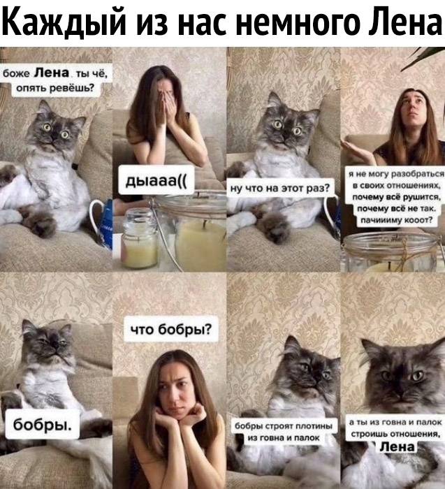 Каждый из нас немного Лена Е боже Лена чё