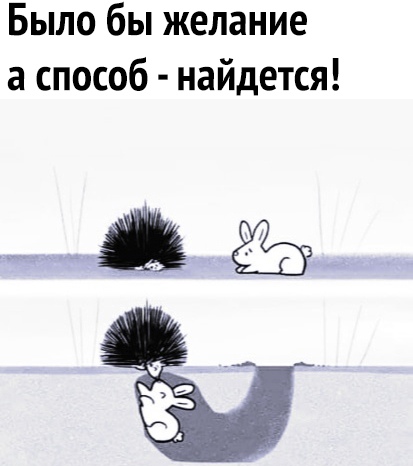 Было бы желание а способ найдется