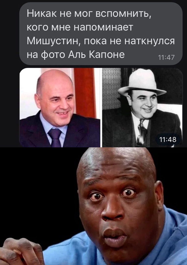Никак не мог вспомнить кого мне напоминает Мишустин пока не наткнулся на фото Аль Капоне 1147