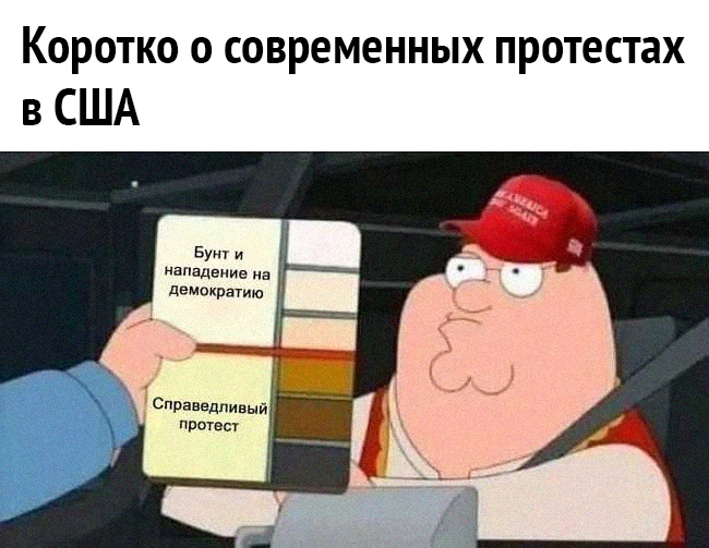 Коротко о современных протестах в США СПранедпивы пвотш