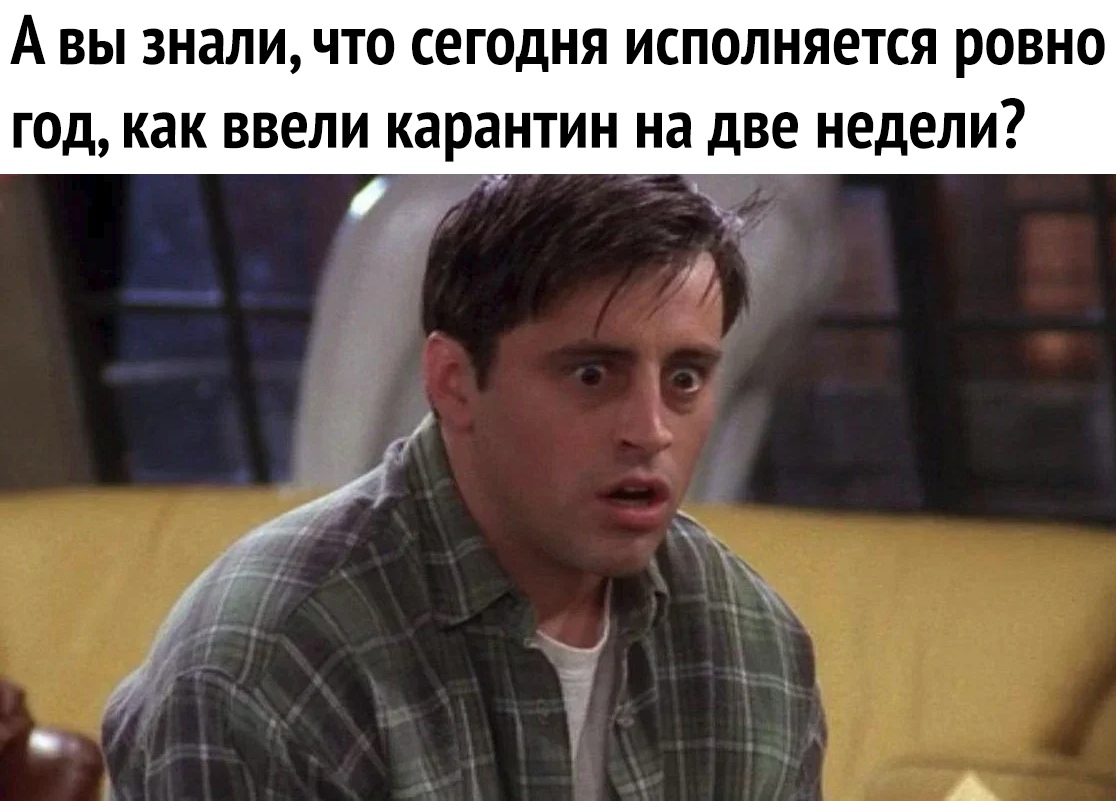 А вы знали ЧТО СЕГОДНЯ ИСПОЛНЯЕТСЯ РОВНО ГОД как ВВЕЛИ карантин на две НЕДЕЛИ