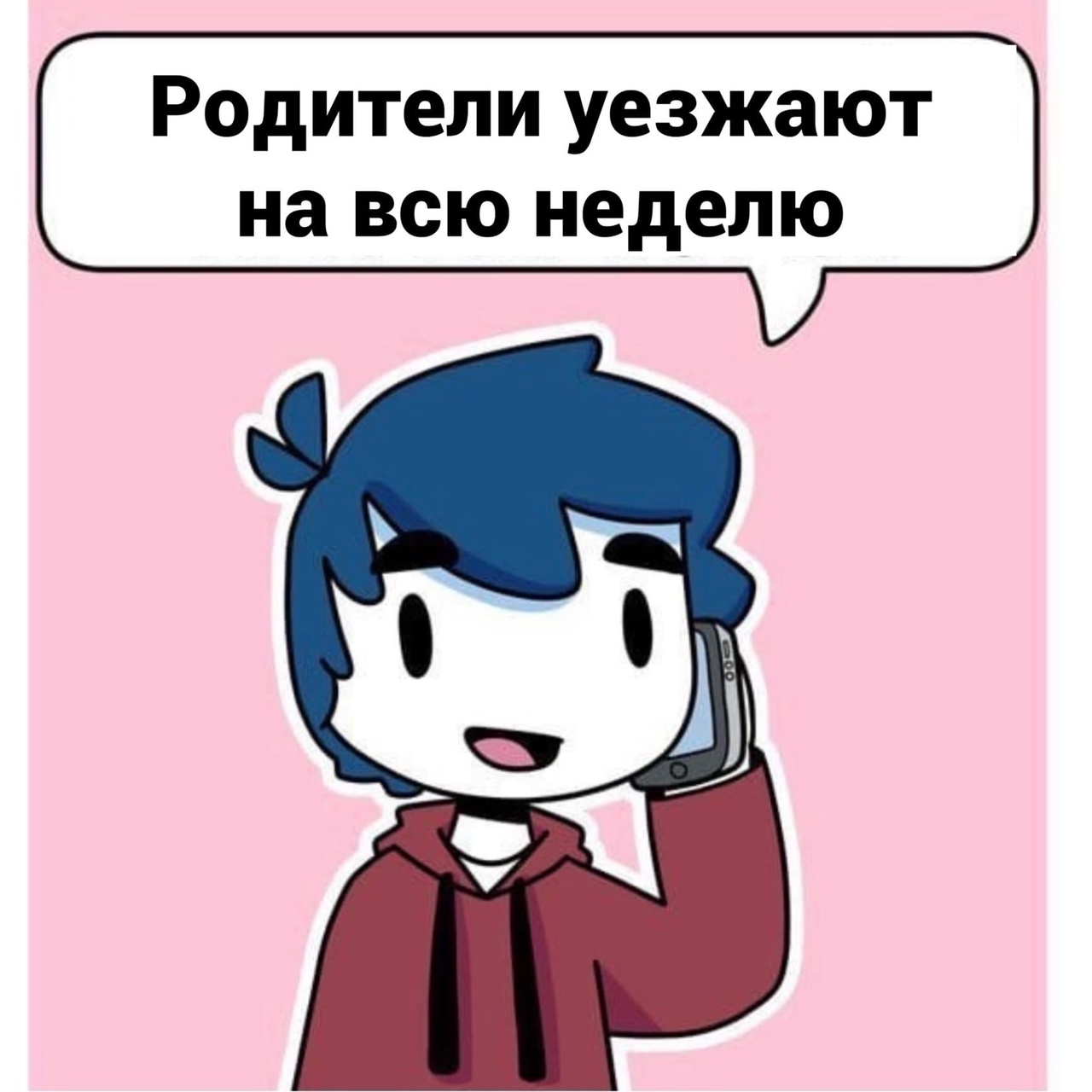Родители уезжают на всю неделю