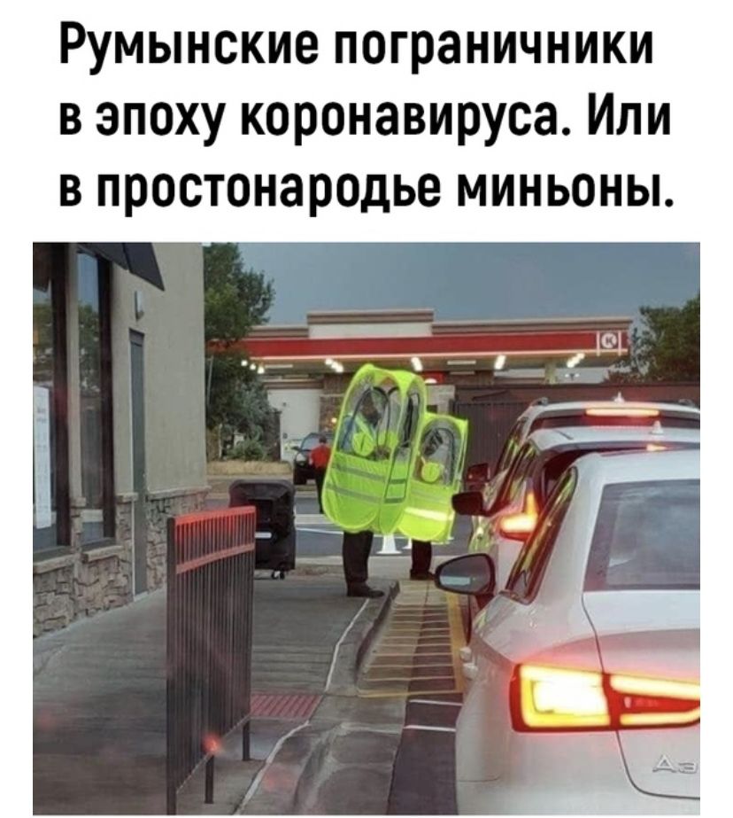 Румынские пограничники в эпоху коронавируса Или в простонародье миньоны