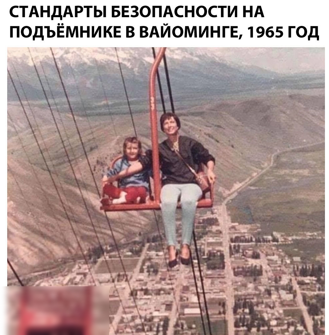 СТАНДАРТЫ БЕЗОПАСНОСТИ НА ПОДЪЁМНИКЕ В ВАЙОМИНГЕ 1965 ГОД _ _ 1