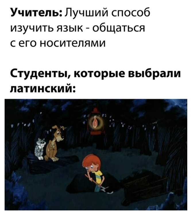Учитель Лучший способ изучить язык общаться с его носителями Студенты которые выбрали латинский