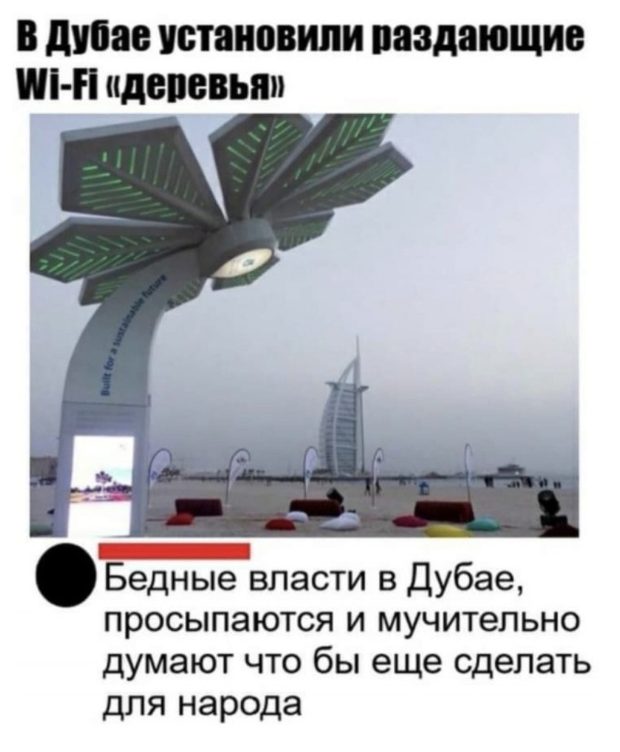 в дюна установили ПЯЗДЯЮЩИЕ 11898858 Бедные власти в Дубае просыпаются и мучительно думают что бы еще сделать для народа