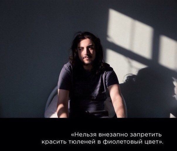 Нельзя внезапно запретить красить тюленей фиолетовый цвет