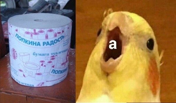 Полкина радость
бумага туалетная