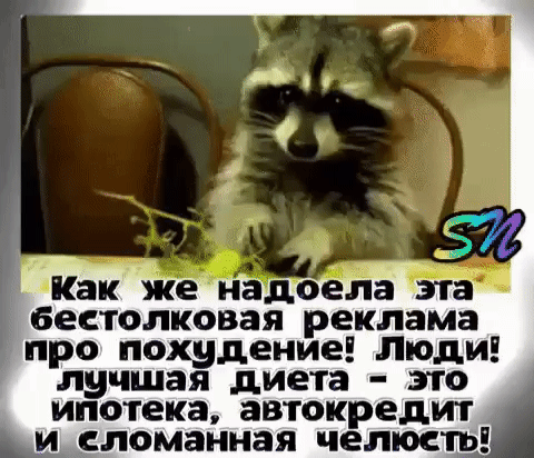 бестолковая реклама про похудение Люди лучшая диета это ипотека автокредит и сломанная челюсть