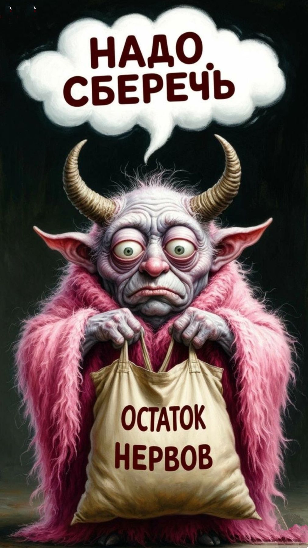 НАДО СБЕРЕЧЬ ОСТАТОК НЕРВОВ