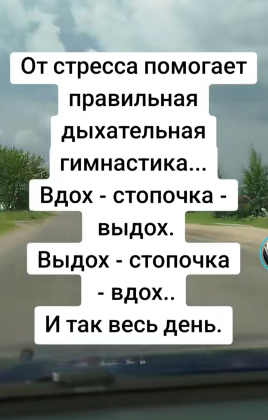 От стресса помогает правильная дыхательная гимнастика...
Вдох - стопочка - выдох.
Выдох - стопочка - вдох..
И так весь день.