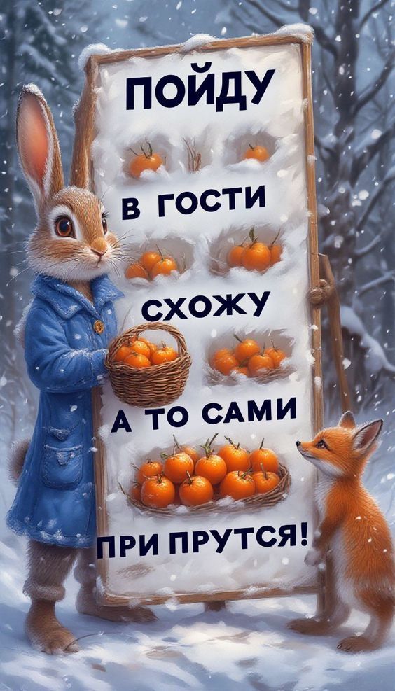 Пойду в гости схожу а то сами прутся!