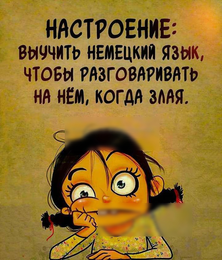 НАСТРОЕНИЕ выччить немецкий язык чтовы РАЗГОВАИВАТЬ НА НЕМ КОГДА ЗААЯ
