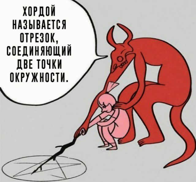 ХВРДПЙ НАЗЫВАЕТСЯ ОТРЕЗПК _ ППЕЦИНЯЮЩИИ ЦВЕ ТОЧКИ ПКРУЖНПЕТИ