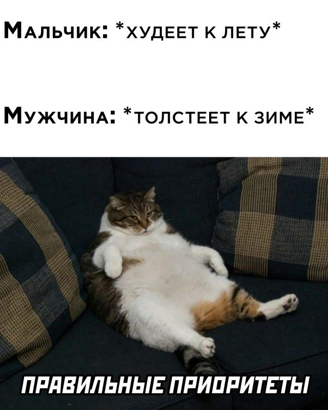МАльчик ХУДЕЕТ к ЛЕТУ МУЖЧИНА ТОЛСТЕЕТ к ЗИМЕ ПРПВИЛЬНЫЕ ПРИПРИТЕ ТЫ