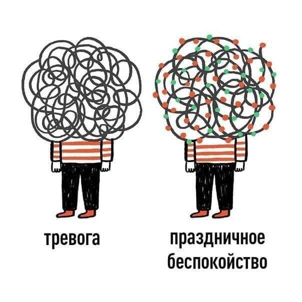 тревога праздничное беспокойство