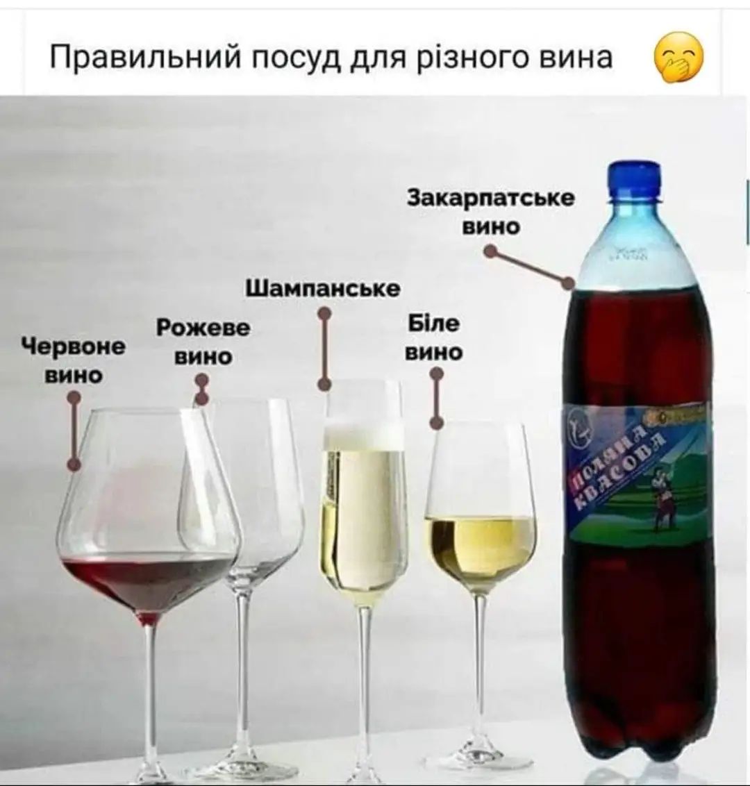 Правильний посуд для різного вина апк ринге иио Шанин исын Реж в БМ ч р ои нина 1 1 1 у