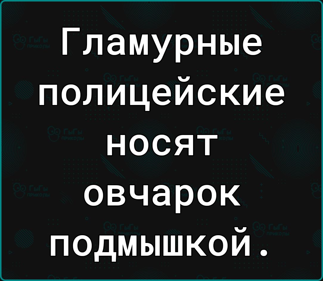 Гламурные полицейские носят овчарок подмышкой