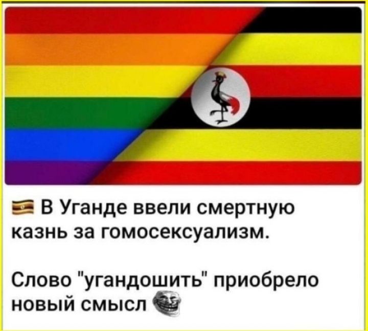 2 2 В Уганде ввели смертную казнь за гомосексуализм Слово угандошить приобрело новый смысл