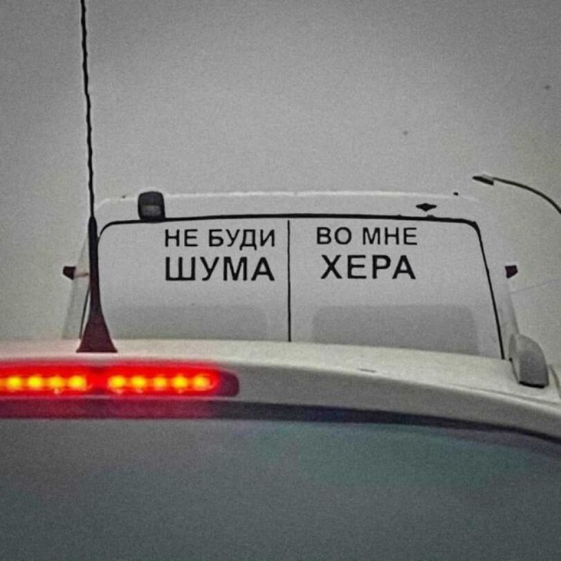 ВО МНЕ ХЕРА НЕ БУДИ ШУМА