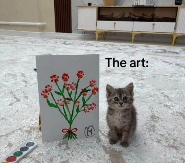 The art: