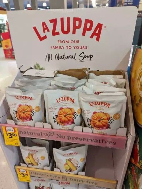 LAZUPPA FROM OUR FAMILY TO YOURS All Natural Soup