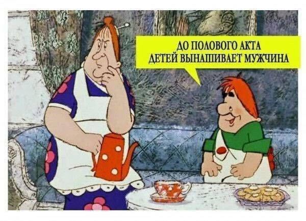 ДО ПОЛОВОГО АКТА ДЕТЕЙ ВЫНАШИВАЕТ МУЖЧИНА