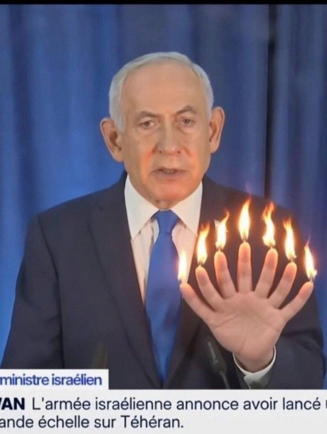 израильский министр L'armée israélienne annonce avoir lancé une attaque à grande échelle sur Téhéran.