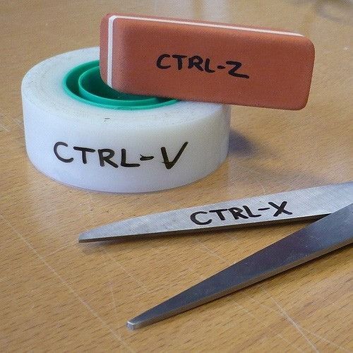 CTRL-V CTRL-Z CTRL-X