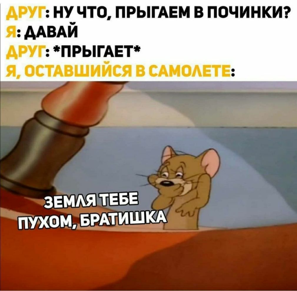 НУ_ЧТ0 ПРЫГАЕМ В ПОЧИНКИ ААВАИ ПРЫГАЕТ ЗЕМАЯ ТЕБЕ пухом БРАТИШКА