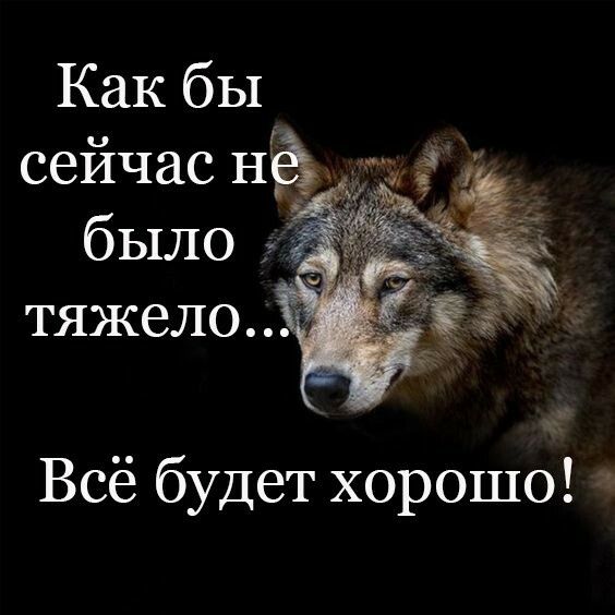 Как бЫ сейчас 11 было тяжело 1 __ Всё будет хорошо