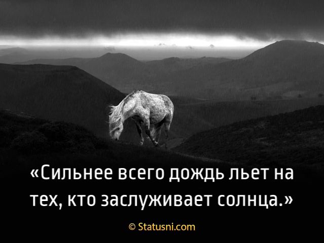 СИЛЬНЕЕ ВСЕГО ДОЖДЬ ЛЬЕТ Нд ТЕХ КТО ЗдСЛУЖИВЗЕТ СОЛНЦЭ ЗтаШБпідот