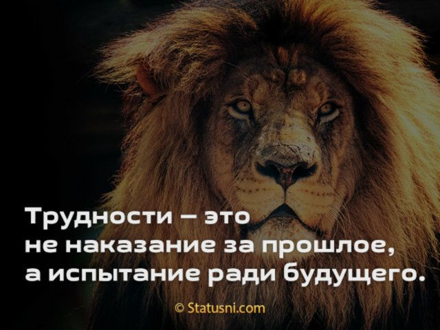 Труднбсти 363 не наказание з лоеЁ а испытание ради удущего БФаШБпіхот