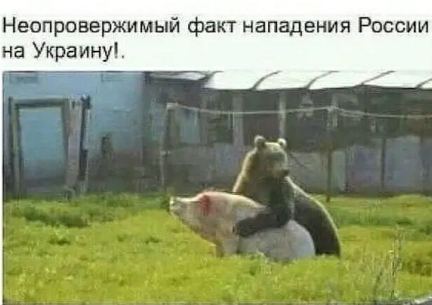 Неопровержимый факт нападения России на Украину