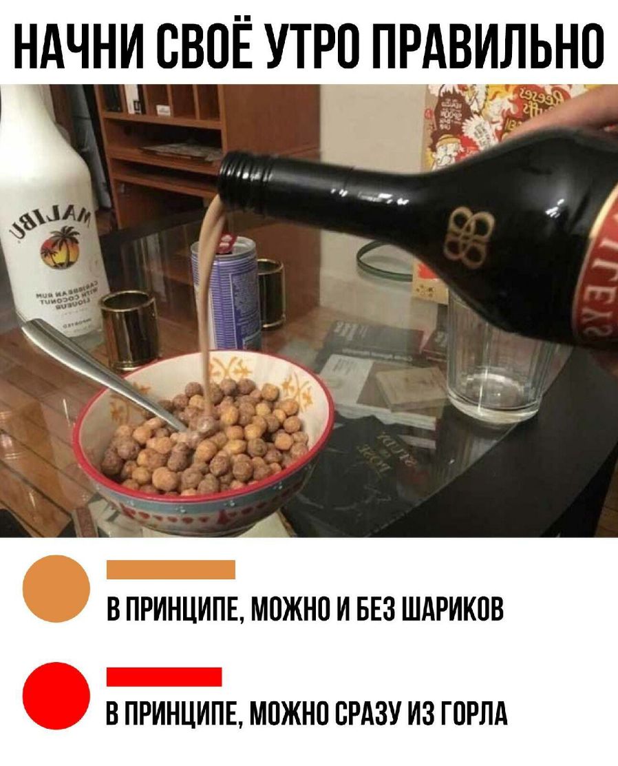 НАЧНИ СВОЁ УТРО ПРАВИЛЬНО так В ПРИНЦИПЕ можно И БЕЗ ШАРИКПВ _ В ПРИНЦИПЕ МПЖНО СРАЗУ ИЗ ГОРЛА