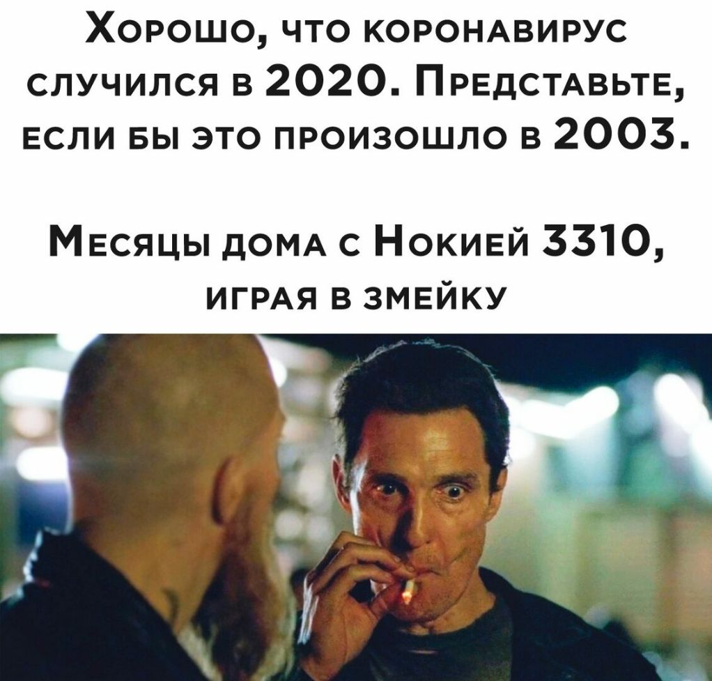 Хорошо что КОРОНАВИРУС случился в 2020 ПРЕДСТАВЬТЕ ЕСЛИ вы это произошло в 2003 Месяцы дОМА с Нокивй 3310 ИГРАЯ в змвйку
