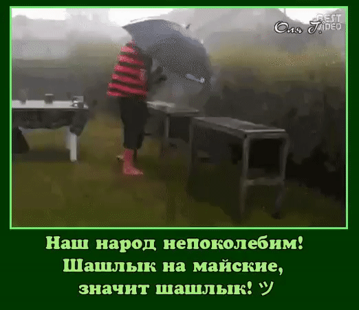 Наш народ непоколебим Шашлык на майские значит шашлык У