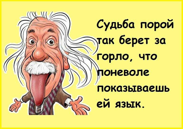 Судьба порой так берет за горло что