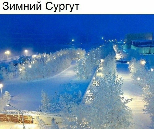 Зимний Сургут