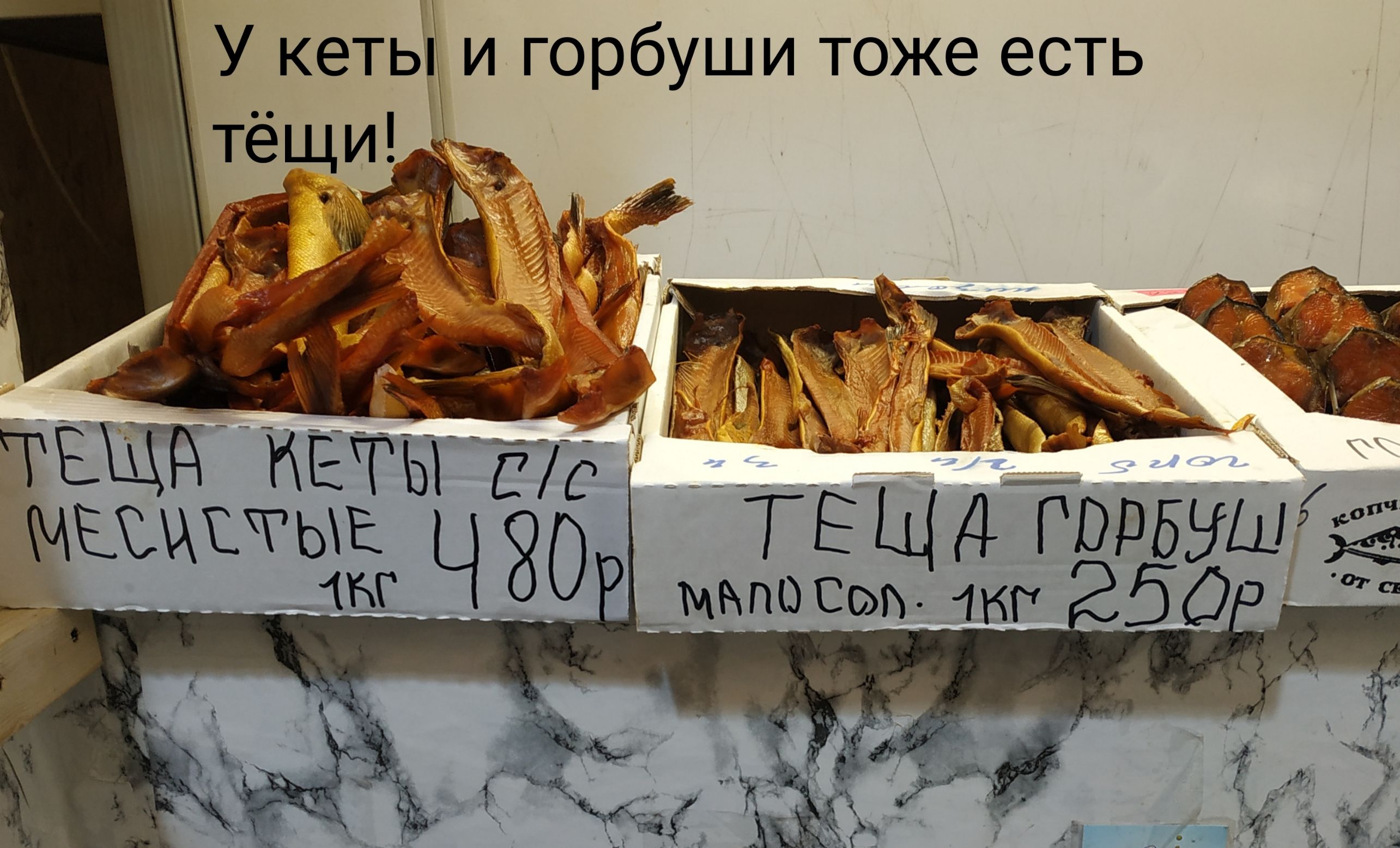 У кеты и горбуши тоже есть тёщи дшшгыв Ч 30