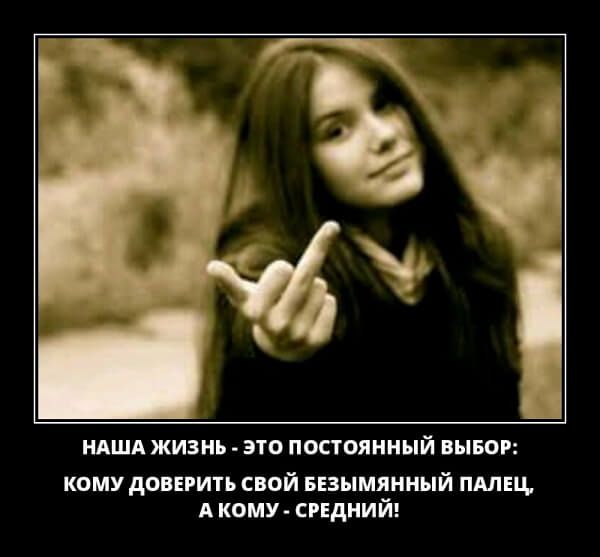 НАША ЖИЗНЬ ЭТО ПОСТОЯННЫЙ ВЫБОР кому довнить свой Безымянный пмщ А кому спдний