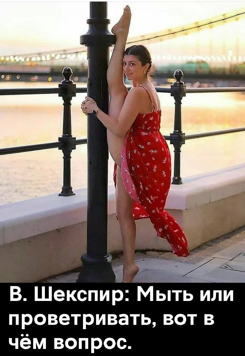 В Шекспир Мыть или проветривать вот в чём вопрос